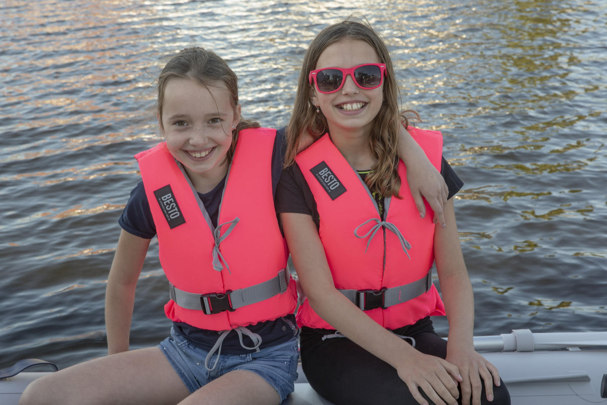 Besto Dinghy drijfvest roze 50 N maat S