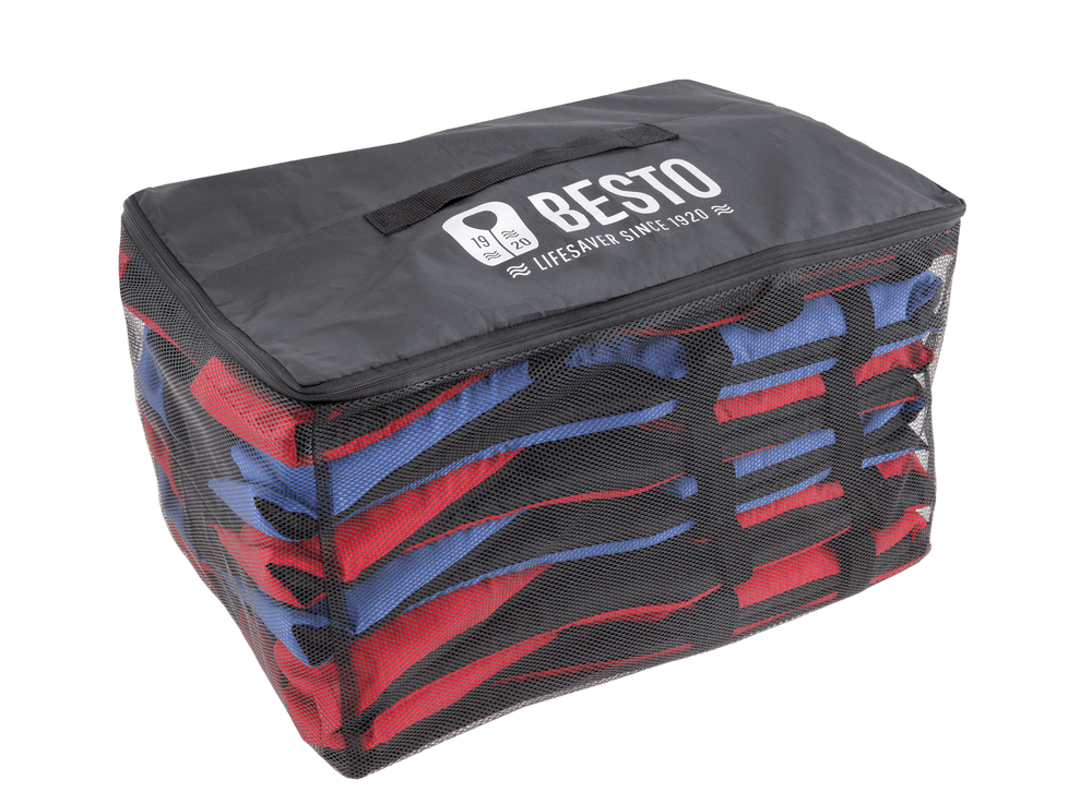 Besto tas met 6 vesten Allround Fit 50N adult