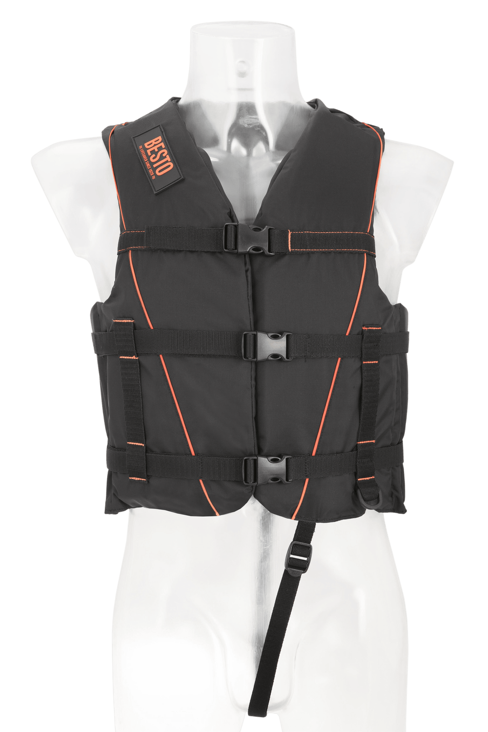 Besto Skivest all black/orange 50N S