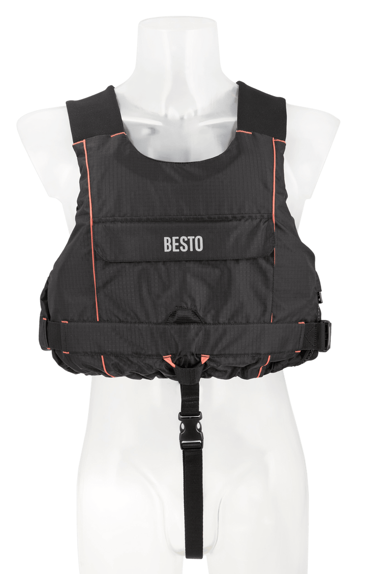 Besto Sailor drijfvest zwart/oranje 50 N maat XL