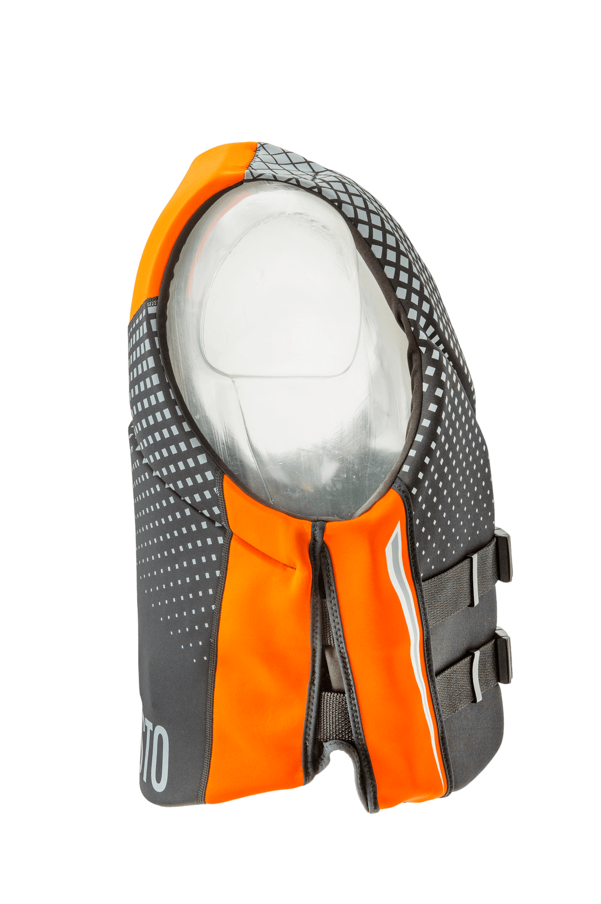 Besto Neopreen drijfvest 50 N maat XXL zwart/grijs/oranje