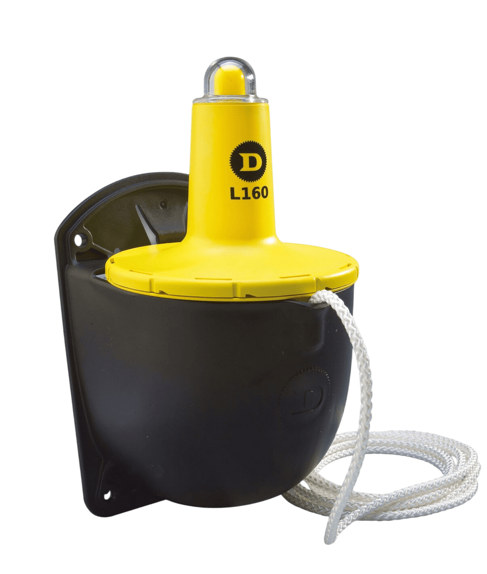 Daniamant L160 lifebuoy light + bracket