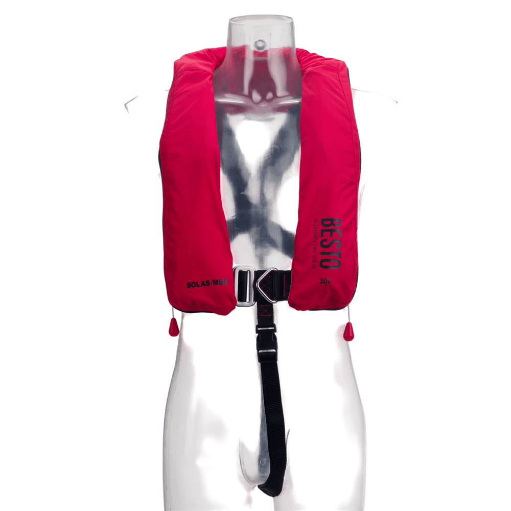 Besto 300N SOLAS TWIN Rood auto/harness