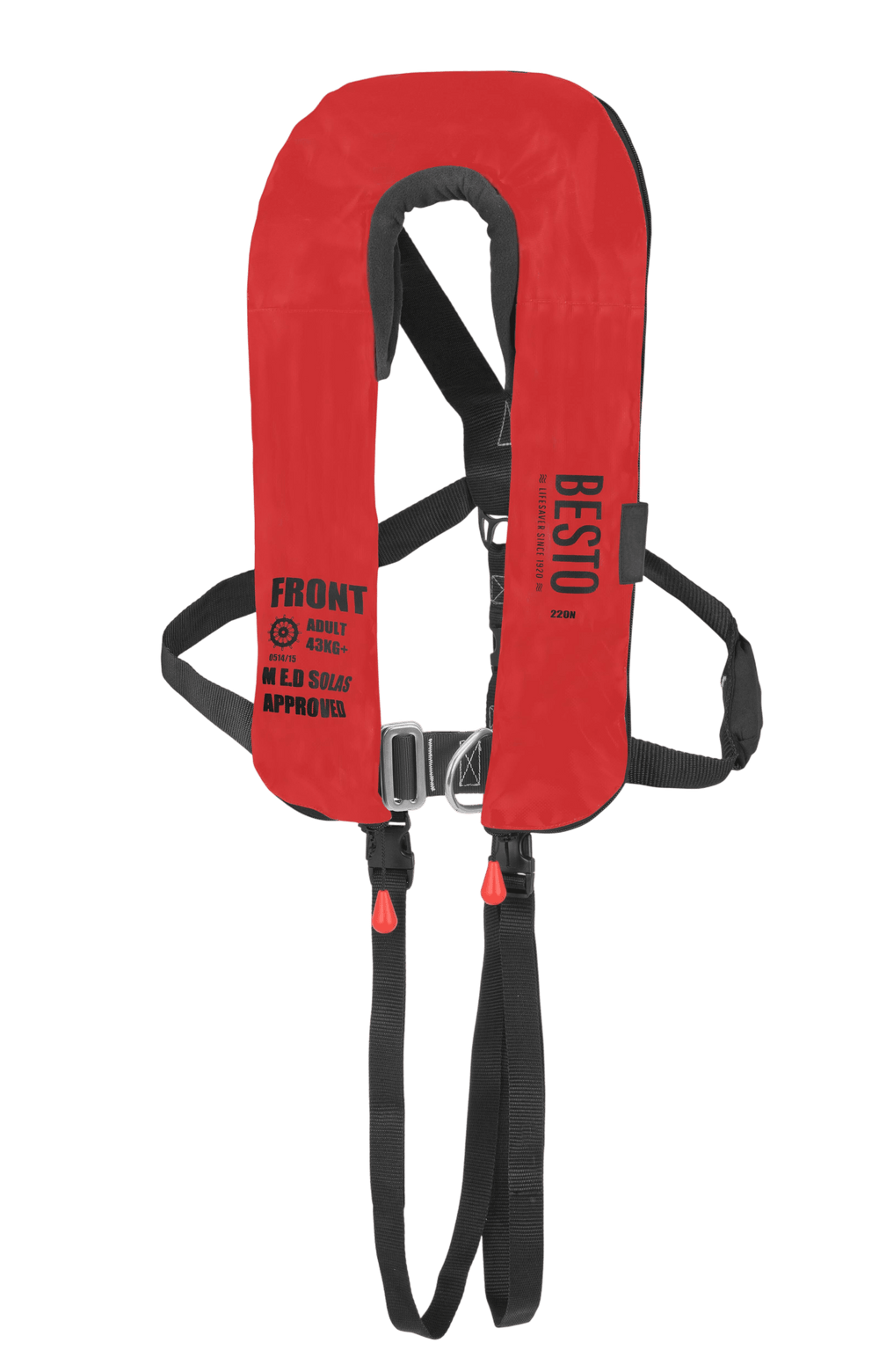 Besto 220N SOLAS ECO Twin Chamber Red