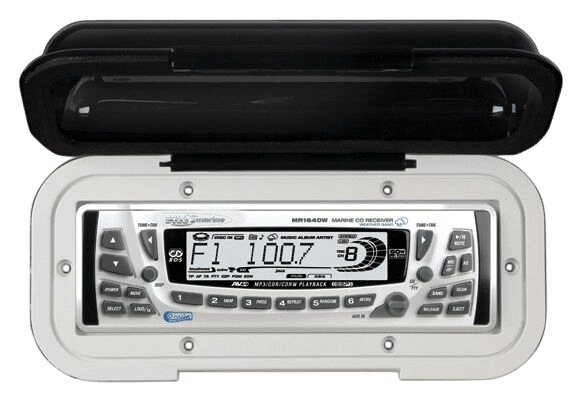 Boss Audio Radio afdekkap wit MRC5