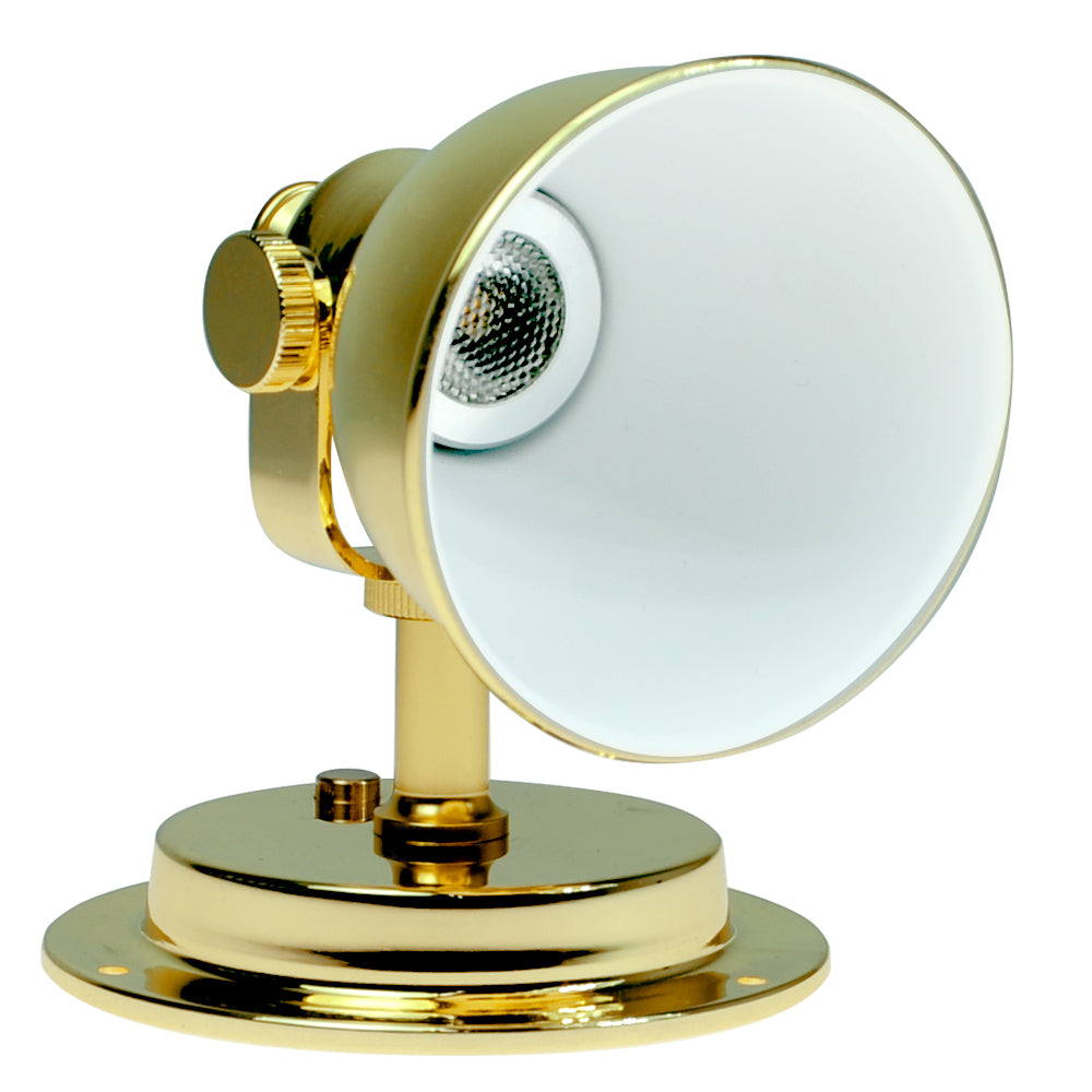 Talamex Led wandlamp Soletta gold 10-30 V dimbaar