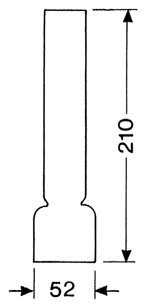Lampeglas 14 ligne 210mm