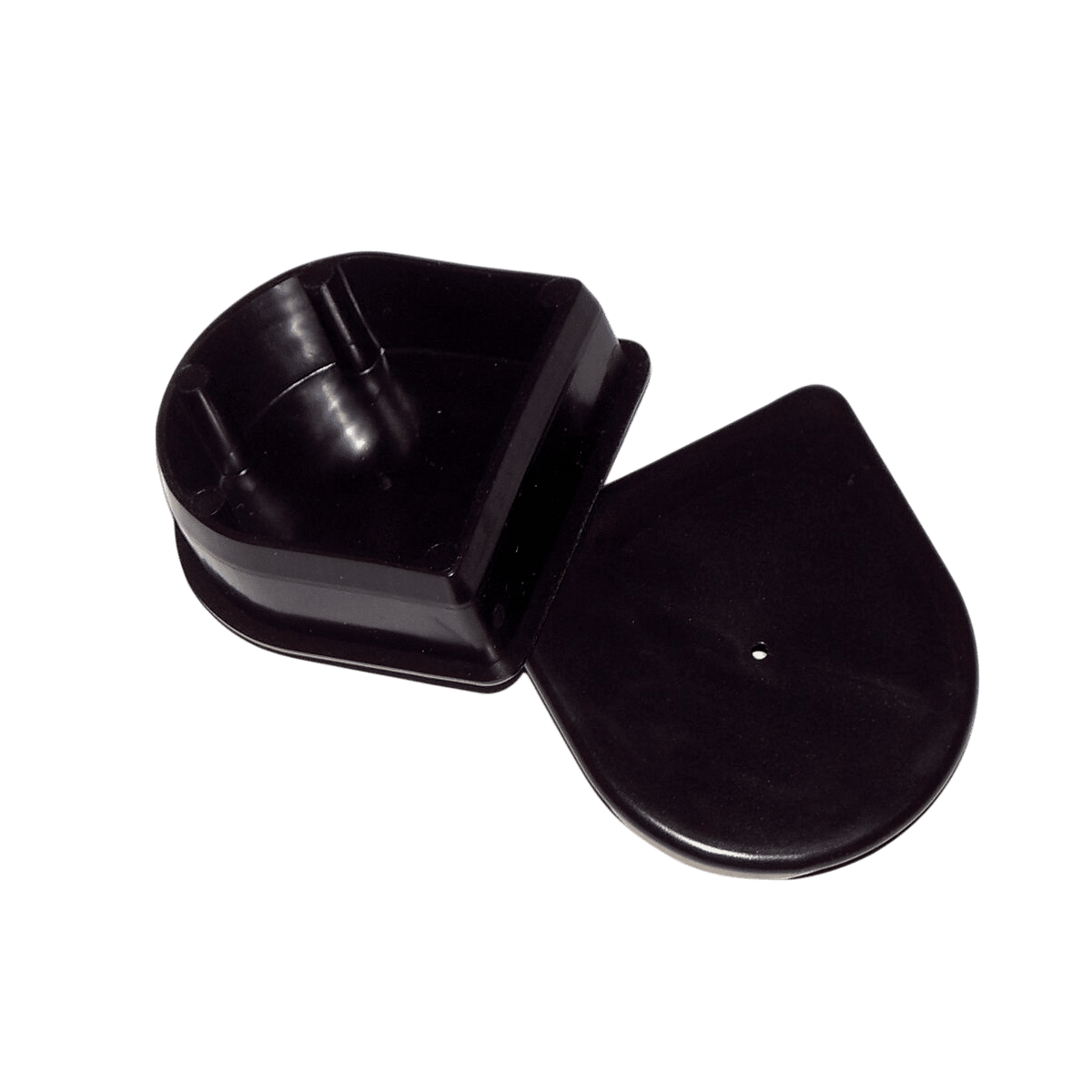Dockedge Steigerstootrand p-eindstuk zwart (2 stuks)