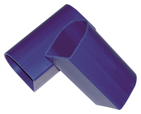 Steigerstootrand p-connector navy blauw (2pcs)