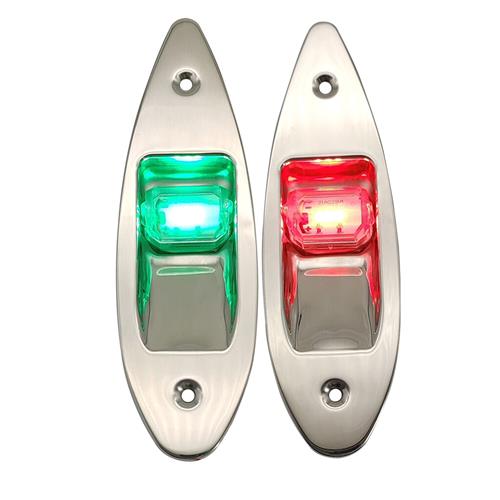 LED boeglampenset stuurboord/bakboord 12V