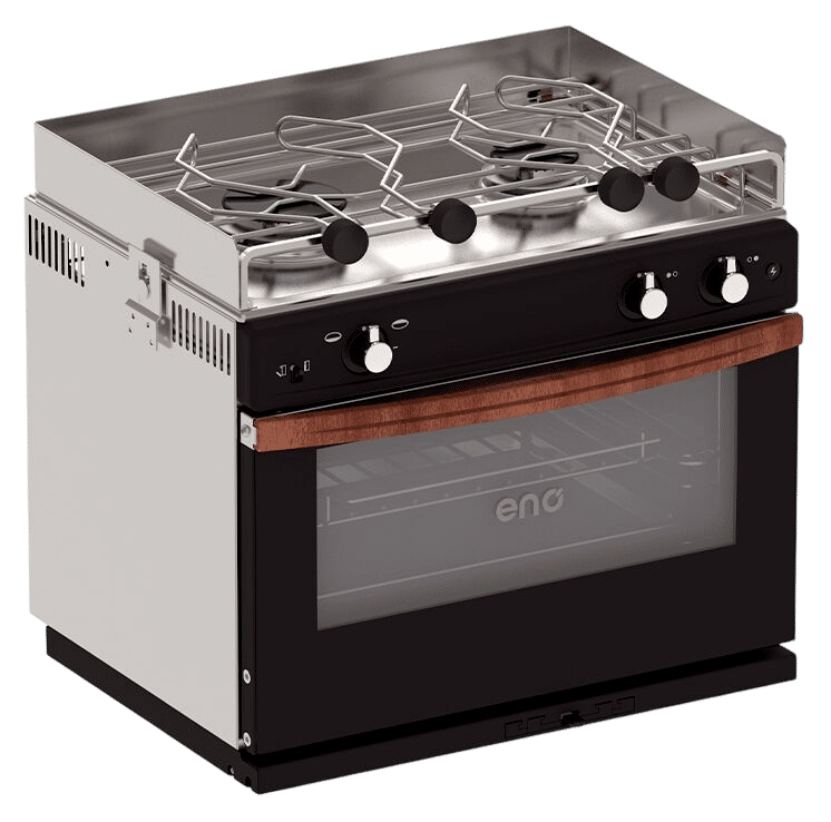 2-pits kooktoestel met oven/grill Allure