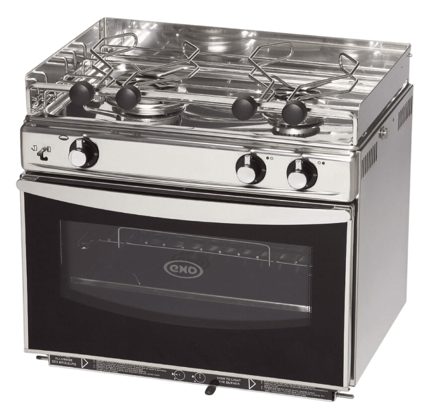 Kooktoestel 2-pits met oven Grand Large 2