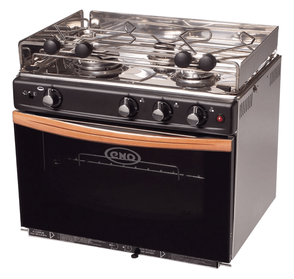 3-pits kooktoestel met oven Allure