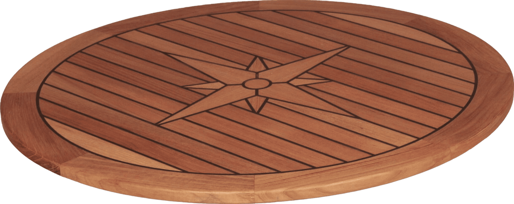 Tafelblad teak 'circle' ø 65cm