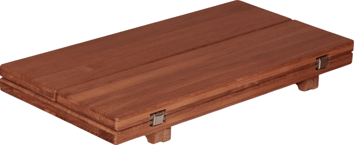 Eude Tafelblad teak 'wing' effen 33/66 x 65 cm