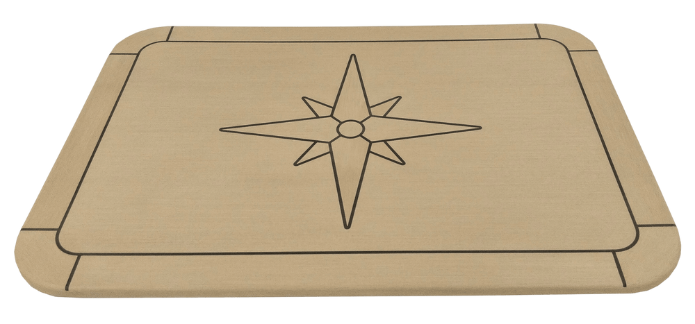 Tafelblad Eco teak Classic soft 51cm x 75cm