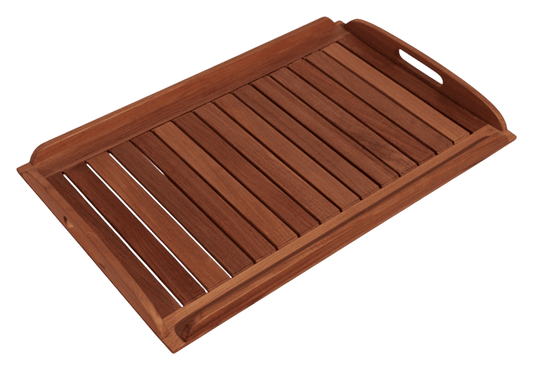 Dienblad teak open 58x38cm