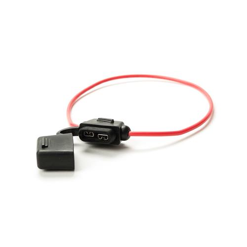 Ripca zekeringhouder standaard 1,0mm² rode kabel 1x