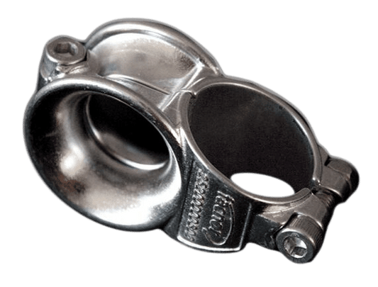 Single fairlead (rope hole ø20) for stanchion 25mm