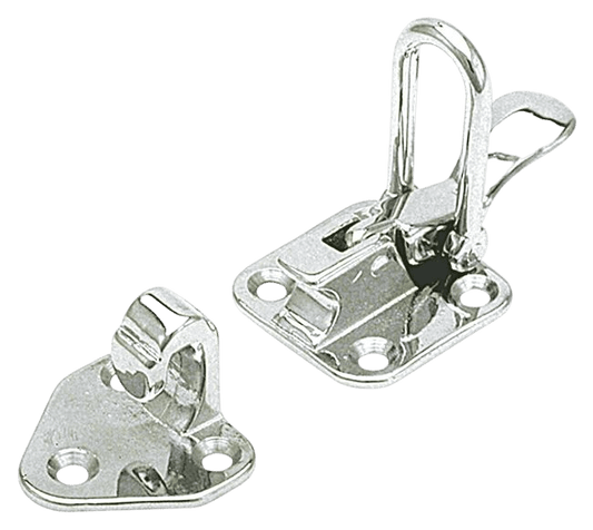 Anti-rammelsluiting chroom 75mm