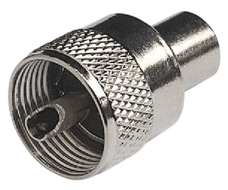 Male connector PL259 RA132