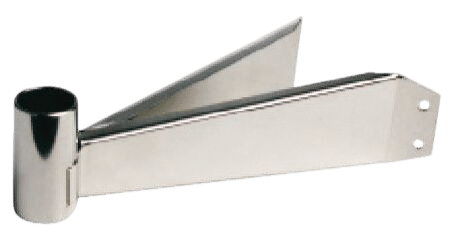 Mastadapter RVS 25mm