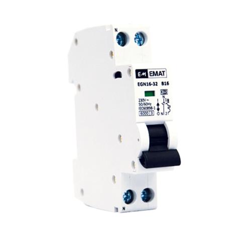 Installatieautomaat C 1P1N 20A max. 230/400Vac