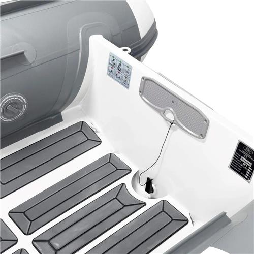 Hibo Pro Aluminium RIB Style Grijs/Wit 3.80