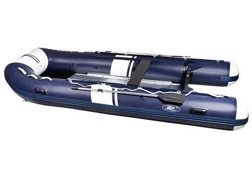 Hibo Pro rubberboot 3.90 aluminium donkerblauw