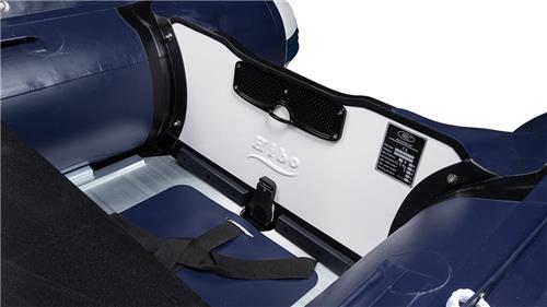 Hibo Pro rubberboot 3.90 aluminium donkerblauw