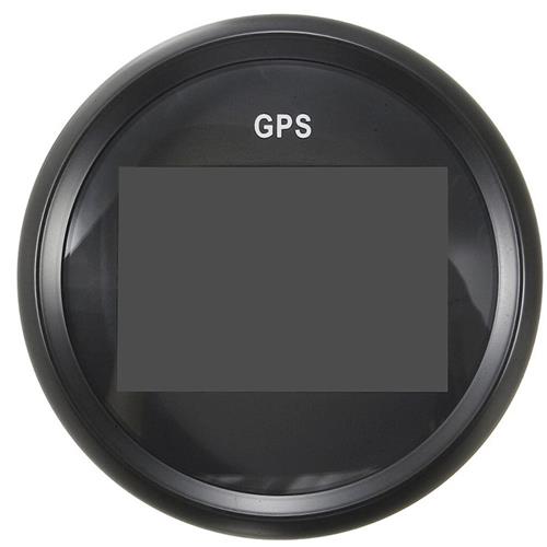 Hollex GPS snelheidsmeter digitaal zwart 9-32V