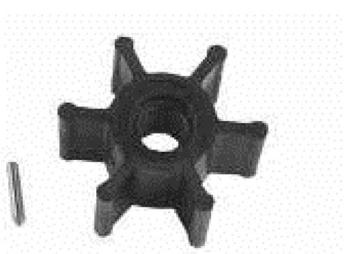 CEF impeller ø6xø52x25mm - 6 bladen
