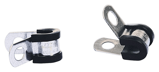 RVS p-clip 6mm