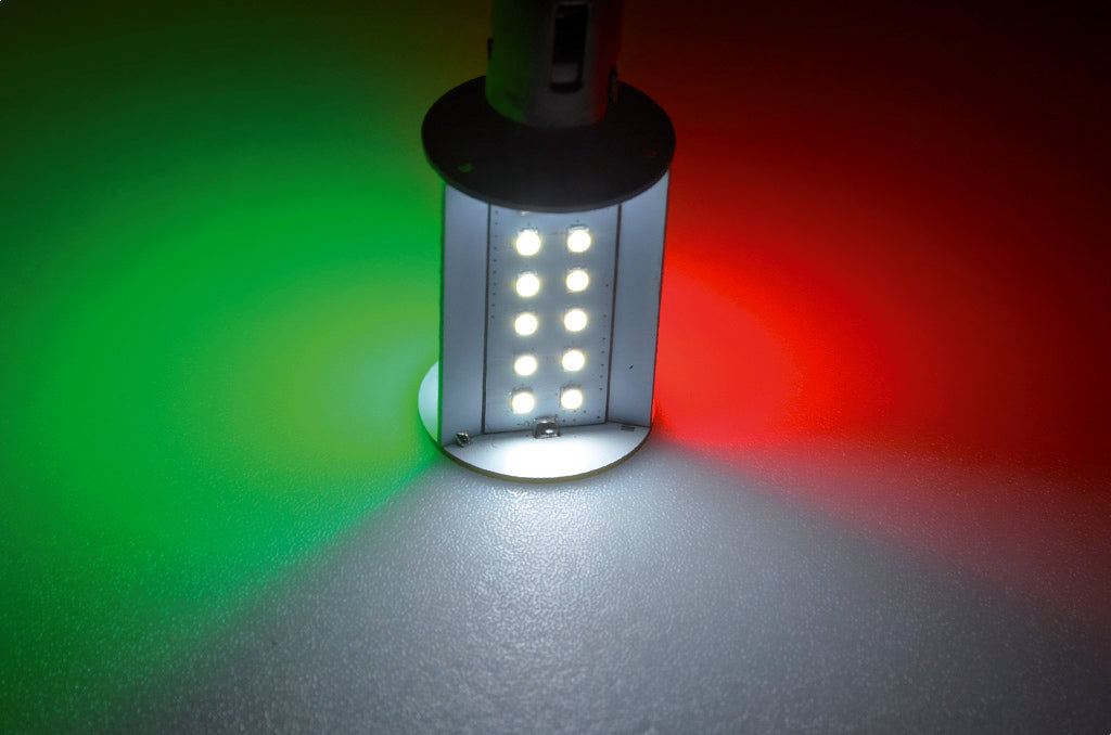 Talamex Ledlamp led36 10-30 V BAY15D tricolor