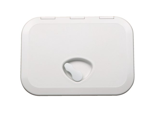 Trem luik 270 × 375 mm wit ABS kunststof, waterdicht