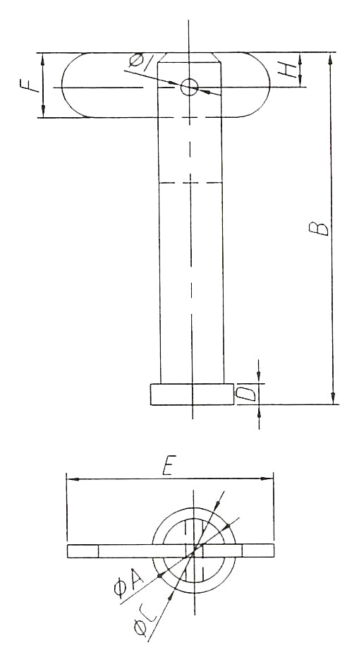 Talamex Dropnose borgpen RVS AISI 316 – 8 × 120 mm