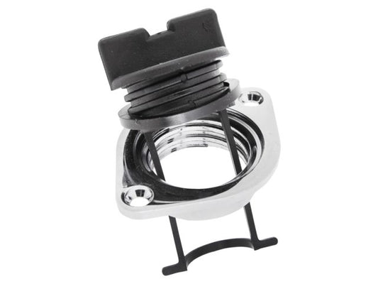 Lensplugset  1 - 1/4"  chroom basis