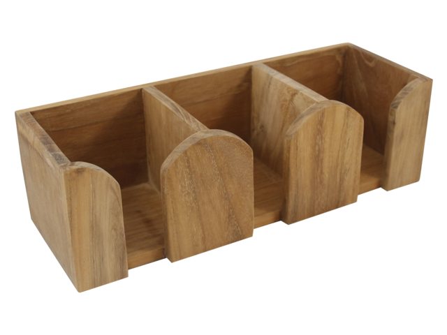 Eude Mok/bekerhouder drievoudig 29,5 x 10 x 9 cm
