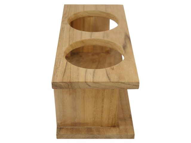 Flessenhouder dubbel 26x11.5x10.5cm