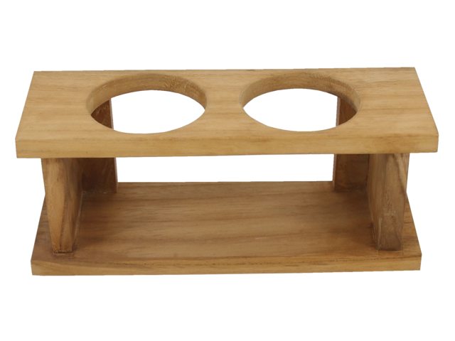 Glazenrek duo 21.5x7.5x9cm