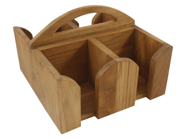 Mok/bekerhouder quattro met handvat 20x21x15cm
