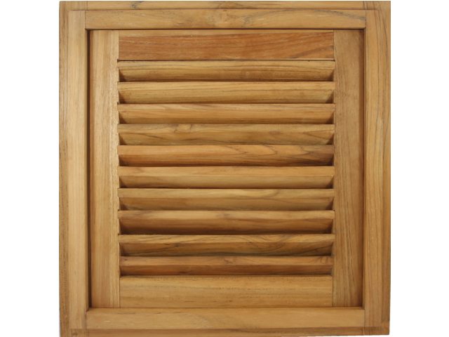 Eude Louvredeur met frame vierkant 38,1 x 3,5 x 38,1 cm