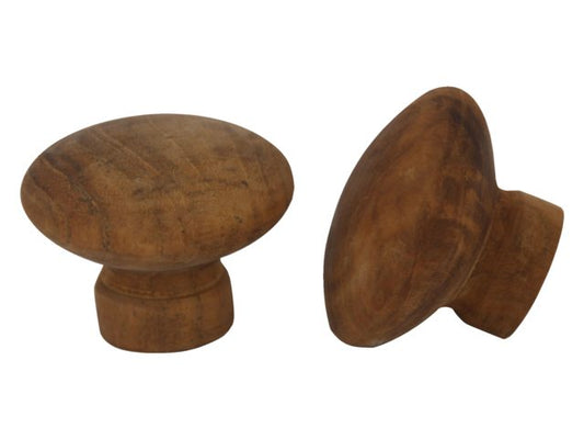 Knop voor deur of lade Ø 5cm x3.8 cm(paar)