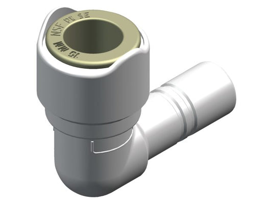 WX1522B Verloop bocht 90° 15mm