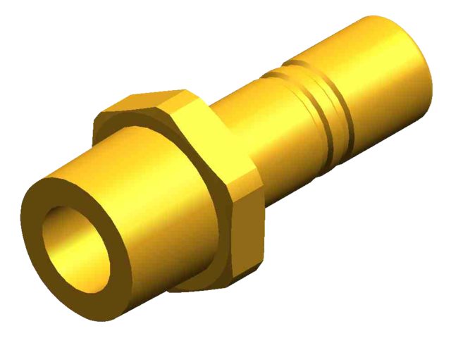 Whale adapter 1/2" NPT male WX1524