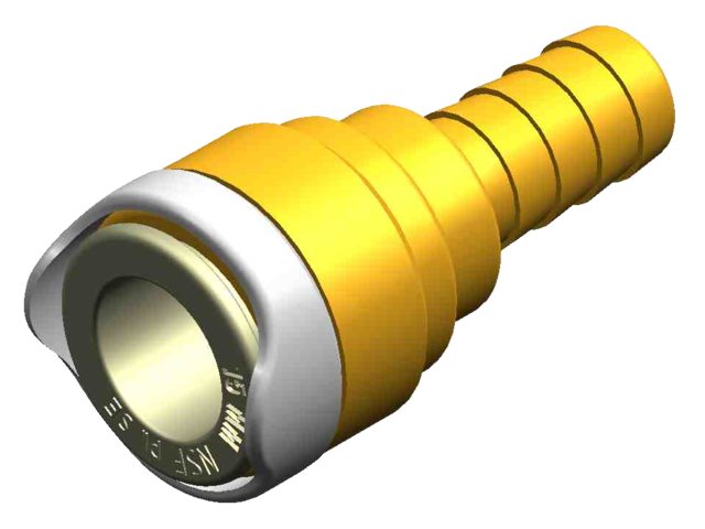 Whale WX1544 Adapter voor slang 1/2" - 15 mm