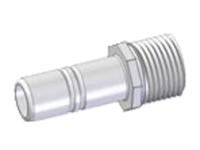 Whale WX1587 Adapter 1/2" BSP male 15 mm (2 st.)