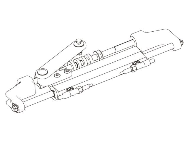 Ultraflex Hydraulische cilinder UC95-OBF/1