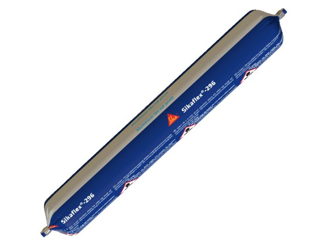 Sikaflex 296 zwart 600ml