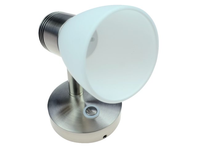 Talamex Led wandlamp 10-30 V 3000K 3 W dimbaar met USB-C snellader